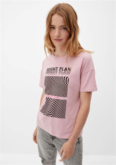 Women T Shirt With A Statement Print Rose Solivereu