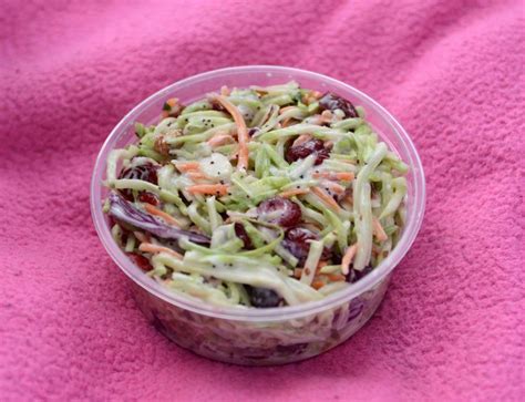 It's begging to be eaten out on the patio. Don't be intimidated by its name; this Broccoli Slaw is as ...