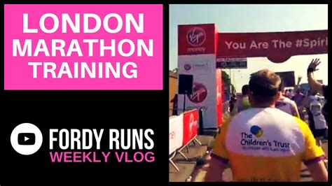 London Marathon Training 2019 Youtube