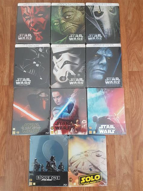 Star Wars Steelbook Collection Complete For Now Dvdcollection