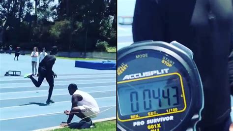 Terrell Owens Still Has Speed Runs 443 40 On Video