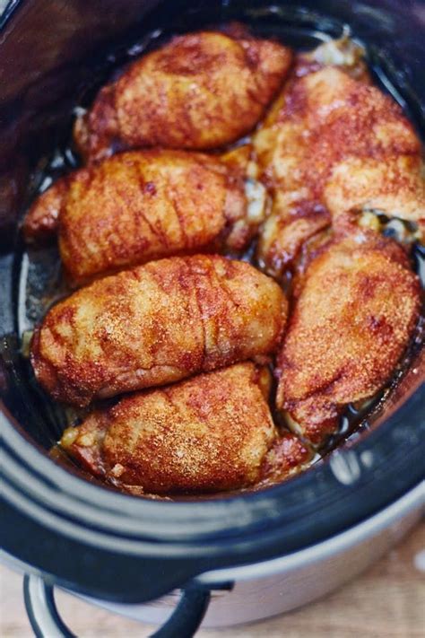 The original crock pot artichoke chicken recipe called for boneless, skinless chicken breasts. How To Make Crispy, Juicy Chicken Thighs in the Slow ...