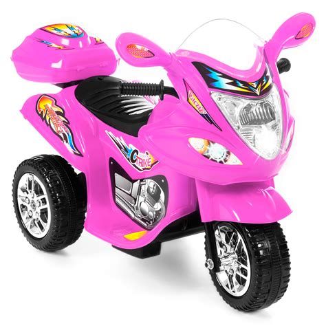 Best Choice Products 6v Kids Battery Powered 3 Wheel Motorcycle Ride On