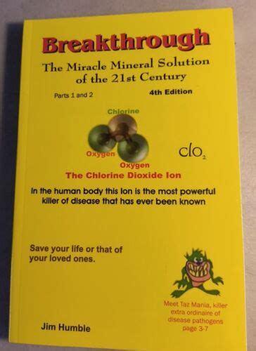 The Miracle Mineral Solution Of The 21st Century 4th Edition By Tom Hesselink 9780982471203