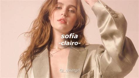 Sofía Clairo Sub Español Youtube