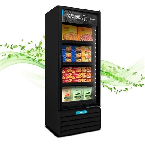 Refrigerador e Conservador Vertical Metalfrio All Black Dupla Ação 509