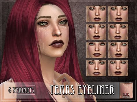 Remussims 8 Different Tears For Ts4 Download Every Variant Has 2