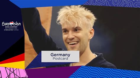 Postcard Of Jendrik From Germany 🇩🇪 Eurovision Song Contest 2021