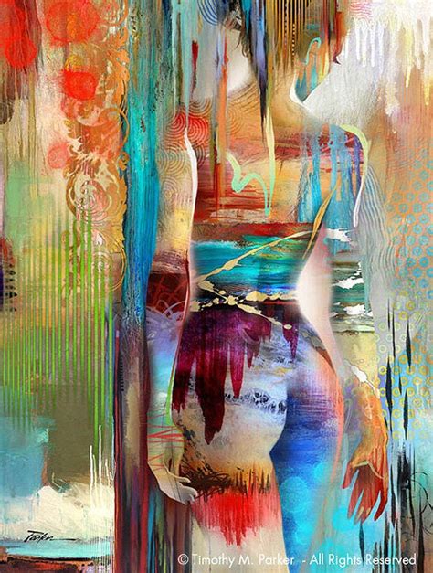 Abstract Figure Art Figure Painting Reproduction SPECTRAL