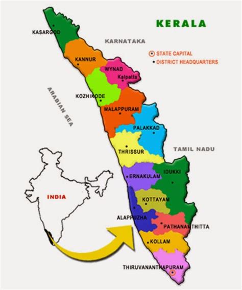 Geographical Locations In Kerala ~ Nature Of Kerala