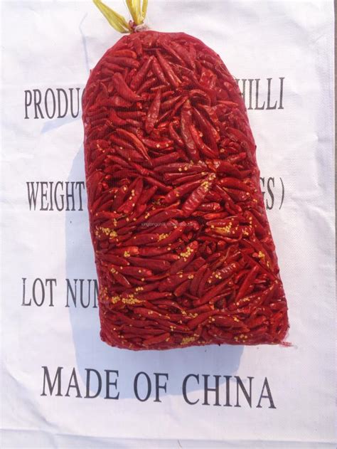 Chinese Dried Red Chili Peppers Chaotian Szechuan Dried Chili Zero Additive