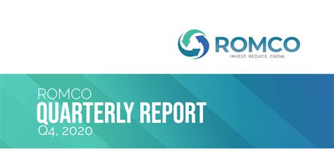 Romco Q4 2020 Report Released A Landmark Quarter For Romco — Clarion