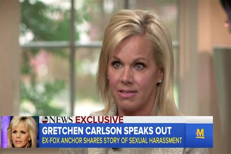Gretchen Carlson Was Inconsolable After First Time Being Sexually Harassed Video