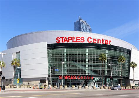 This multipurpose sports arena has hosted some of the world's biggest musical acts and is home to two national basketball association teams. Staples Center - SilverKris