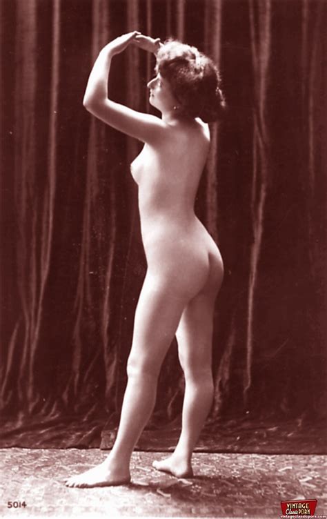 Very Horny Vintage Naked French Postcards In The Twenties Photo