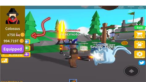 Playing As Colossal In Roblox Saber Simulator Youtube
