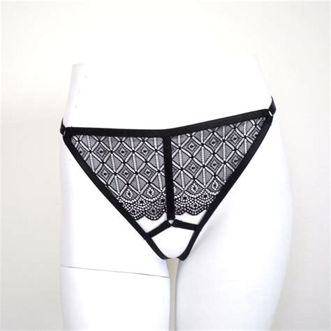 Cage Ouvert Panties Etsy