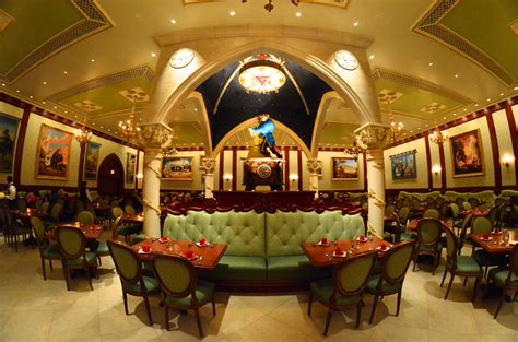 The castle is themed after the disney animated classic, beauty and the beast, with rooms whose names related directly to the film: BeOurGuestRestaurant- 5 : The DIS Unplugged Disney Podcast