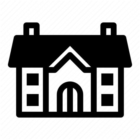 Estate House Property Residential Villa Icon Download On Iconfinder