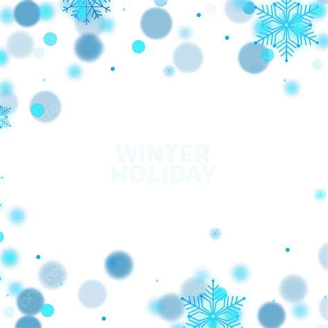 Winter Snowflakes Png Transparent Winter Blue Romantic Snowflake