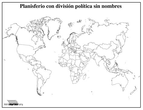 Top 76 Imagen Imagenes De Planisferio Con Division Politica Viaterra Mx