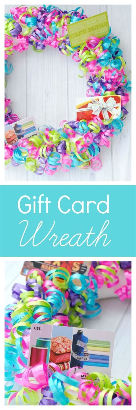 Make your own gift certificate in seconds crello free gift certificate maker just pick gift card template and customize it gift certificate generator. Creative Gift Card Ideas: Gift Card Wreath - Fun-Squared ...