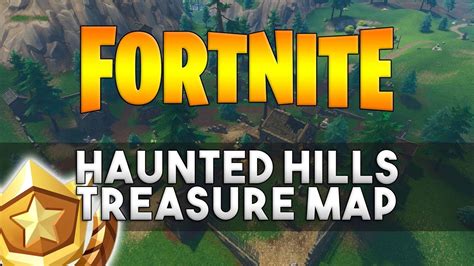 Follow The Treasure Map Found In Haunted Hills Fortnite Challenges