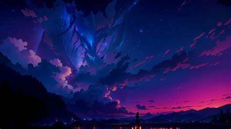 2560x1440 Resolution Amazing Purple Sky Cool Night 1440p Resolution