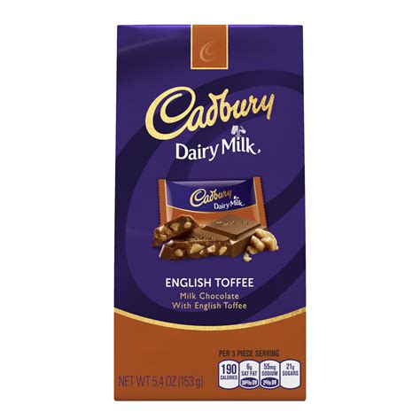 Cadbury dairy milk fruit & nut chocolate bar pack of 14. CADBURY DAIRY MILK - Milk Chocolate with English Toffee ...