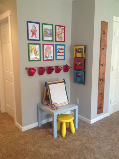 Toddler Art Corner Kids Art Corner Kids Room Organization Toy Rooms