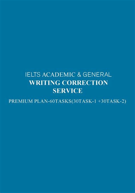 Writing Correction Service Premium Plan﻿₹ 8000 60 Tasks30 Task 1