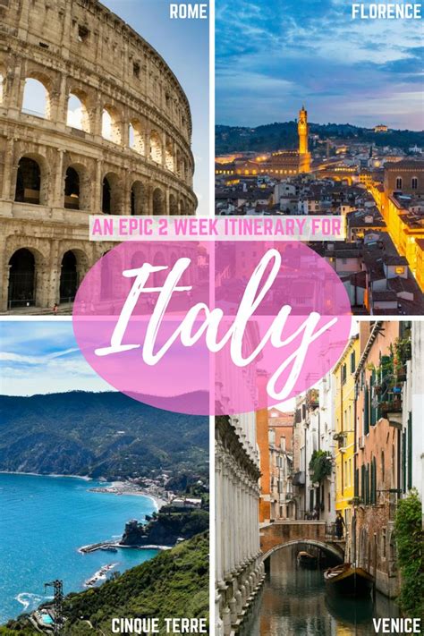 The Ultimate 2 Weeks In Italy Itinerary Rome Florencetuscany