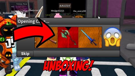 Unboxing My First Ever Mythic In Roblox Assassin Youtube