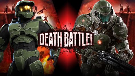 Master Chief Vs Doomguy 2 Halo Vs Doom Rdeathbattlematchups