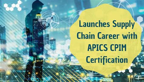 Why An Apics Cpim Certification Is Important For Your Supply Chain