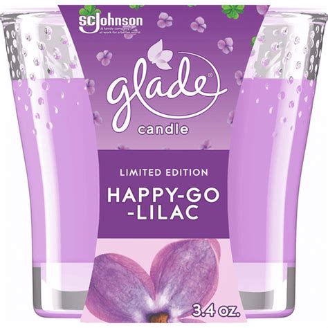 Glade Candle Happy Go Lilac Air Fresheners Foodtown