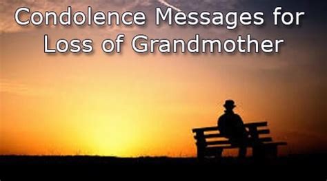 Condolence Message For Loss Of Grandfather