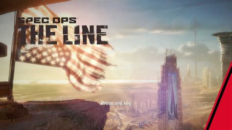 Spec Ops The Line Game Title Screen Theme Song 60fps Youtube
