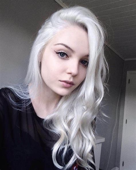 Dyed Hairstyles You Need To Try Silver Hair Color White Hair