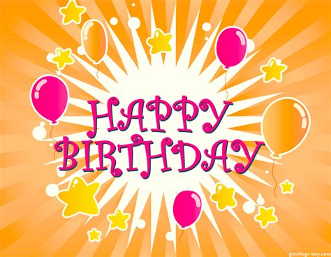 Free E Birthday Cards Happy Bday Wishes