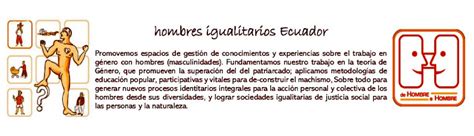 Hombres Igualitarios Ecuador Por Nani El Espectador