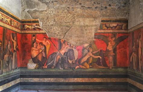 Ancient Roman Paintings In Pompeii Ancientcivilizations Ancient