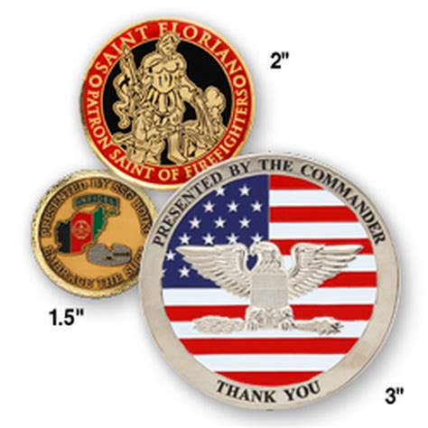 What Is The Typical Custom Challenge Coin Size Signature Coins
