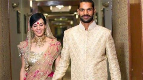Indian Cricketer Shikhar Dhawan Divorces Australian Wife Aesha Mukerji