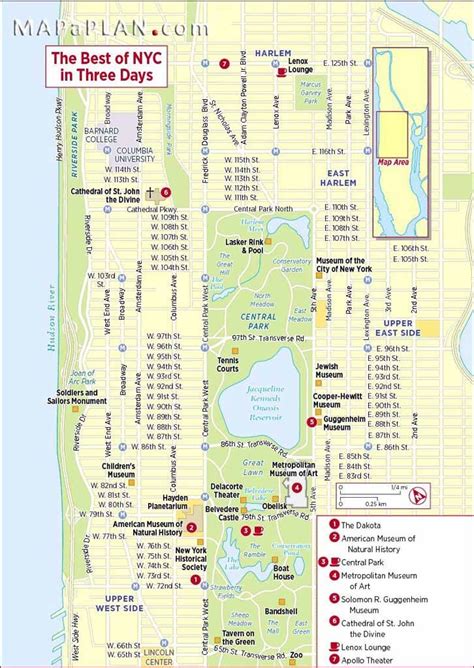 Maps Of New York Top Tourist Attractions Free Printable Mapaplan