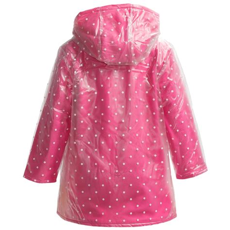 Wippette Hooded Printed Rain Coat For Toddler Girls 9167w Save 70