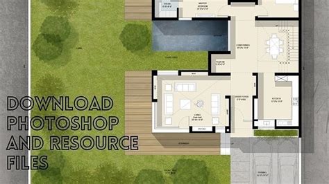Floor Plan Render In Photoshop Download Psd And Resource Files 3d Model