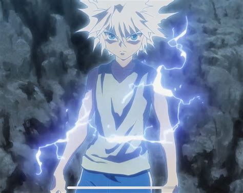 Killuas Godspeed Anime Character Design Hunter Anime Anime Poses Reference