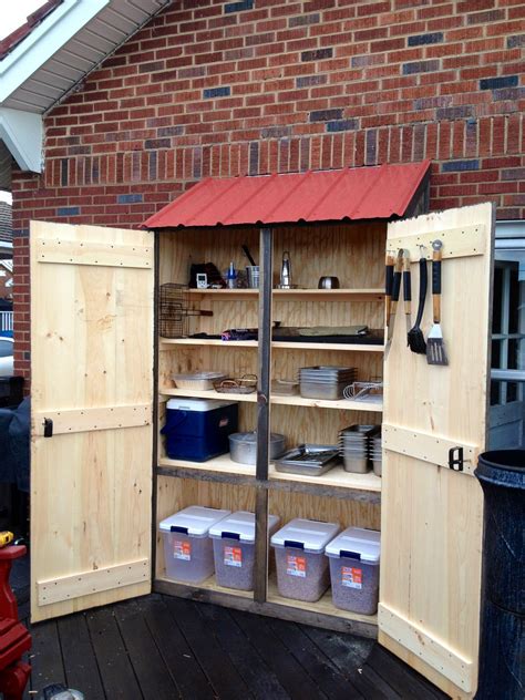 Outdoor Bbq Storage Cabinet Images And Photos Finder