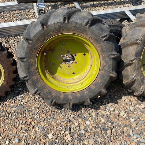 Original Ag Wheels And Tires Off 1975 Yanmar 155d Tractor For Sale In